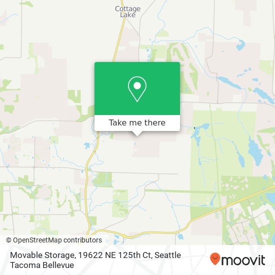 Mapa de Movable Storage, 19622 NE 125th Ct