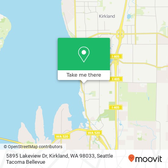 5895 Lakeview Dr, Kirkland, WA 98033 map