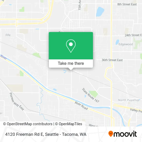 Mapa de 4120 Freeman Rd E