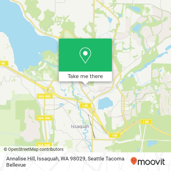 Mapa de Annalise Hill, Issaquah, WA 98029