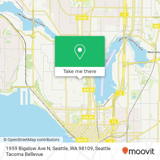 1959 Bigelow Ave N, Seattle, WA 98109 map