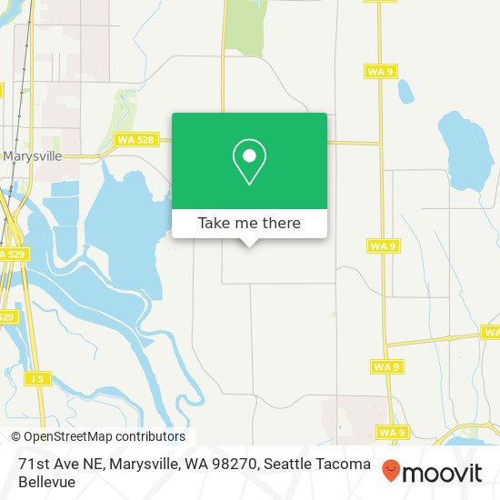 71st Ave NE, Marysville, WA 98270 map