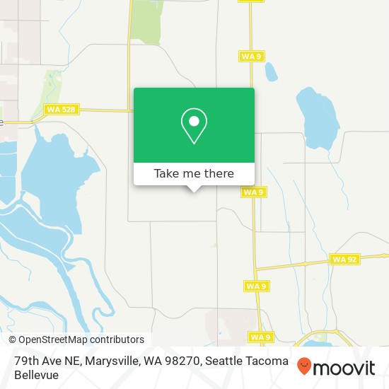 Mapa de 79th Ave NE, Marysville, WA 98270