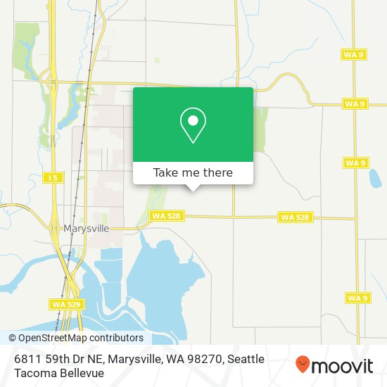 6811 59th Dr NE, Marysville, WA 98270 map