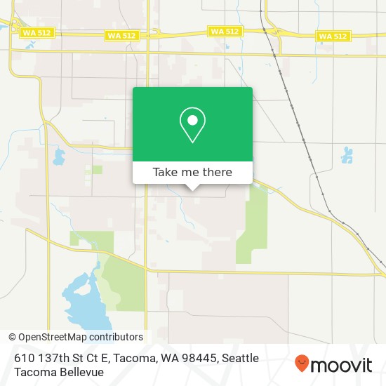 610 137th St Ct E, Tacoma, WA 98445 map