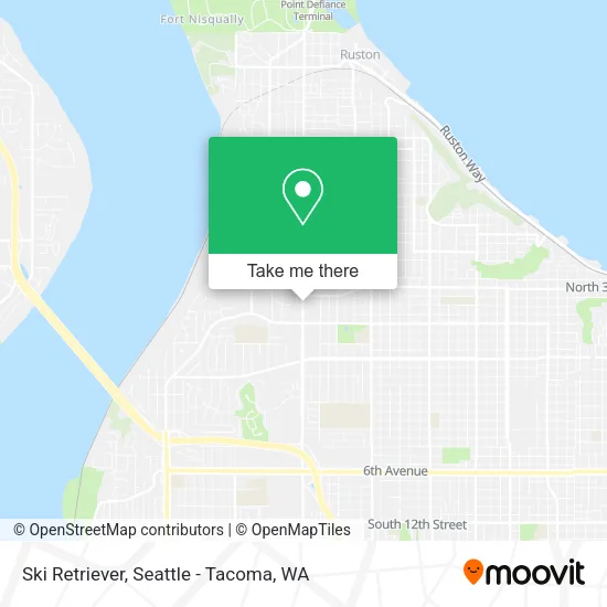 Ski Retriever map