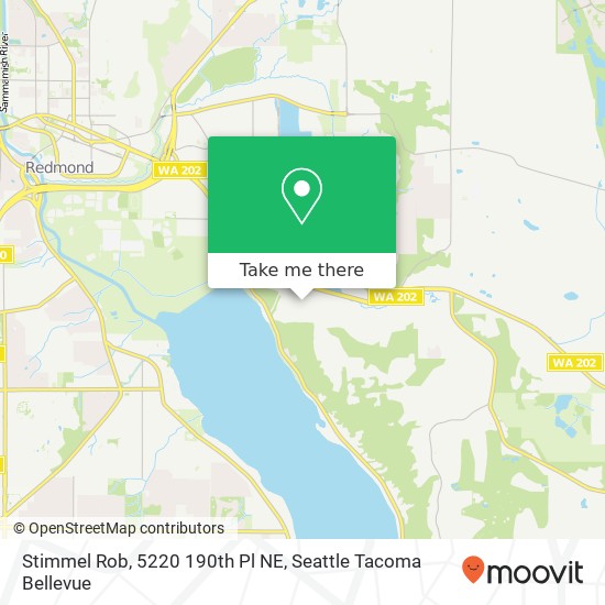 Stimmel Rob, 5220 190th Pl NE map