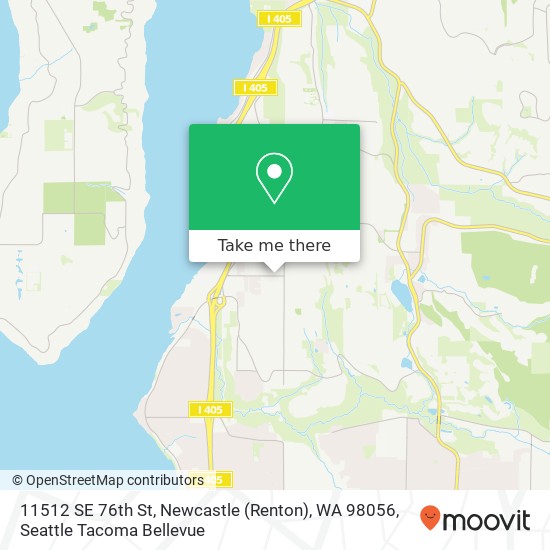 11512 SE 76th St, Newcastle (Renton), WA 98056 map