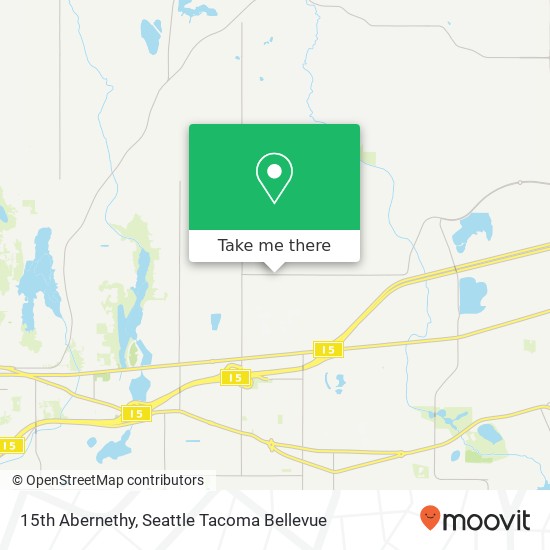 Mapa de 15th Abernethy, Olympia, WA 98516