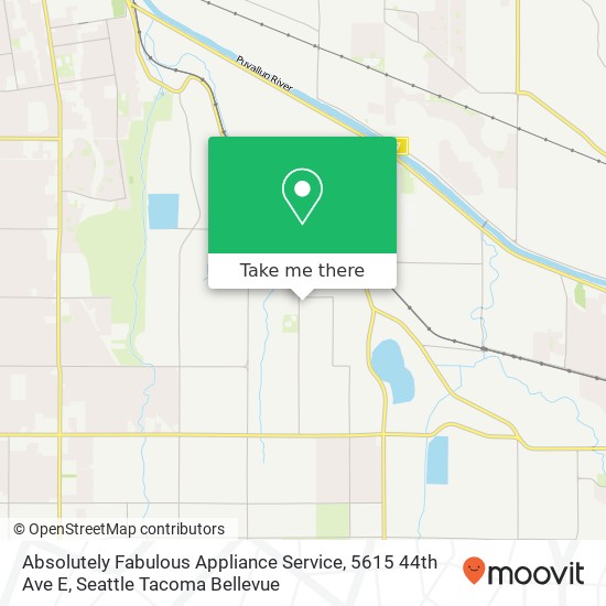 Absolutely Fabulous Appliance Service, 5615 44th Ave E map