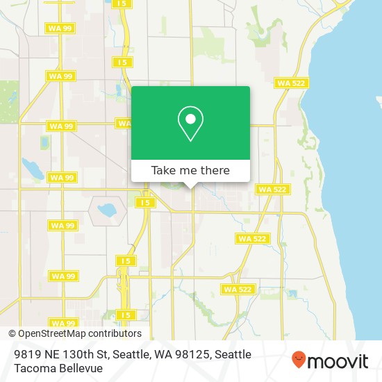 9819 NE 130th St, Seattle, WA 98125 map