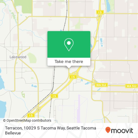 Terracon, 10029 S Tacoma Way map