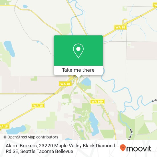 Alarm Brokers, 23220 Maple Valley Black Diamond Rd SE map