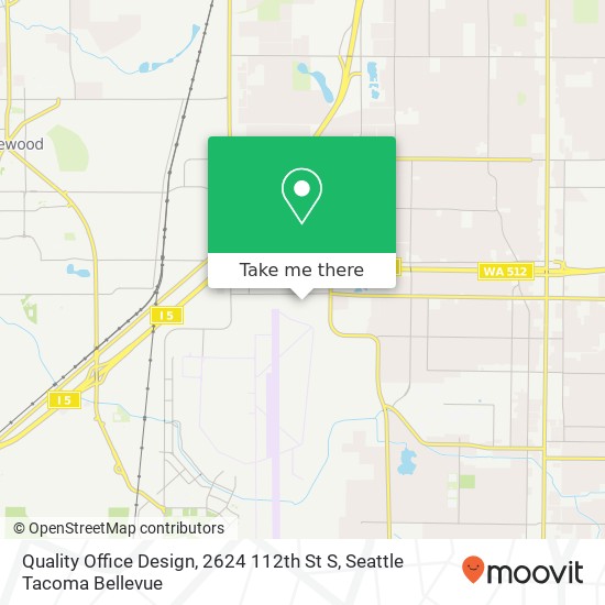 Quality Office Design, 2624 112th St S map