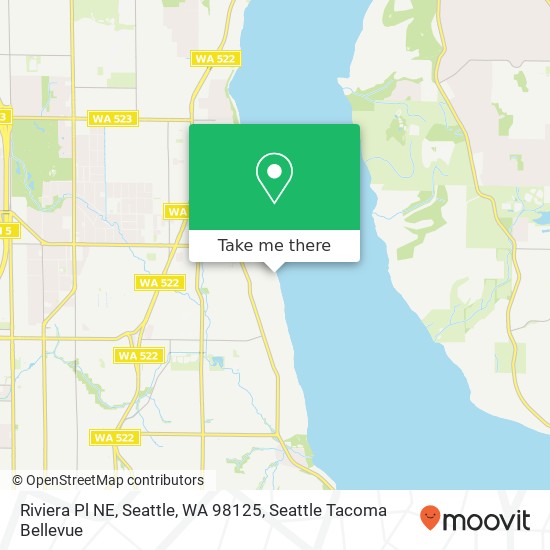 Riviera Pl NE, Seattle, WA 98125 map