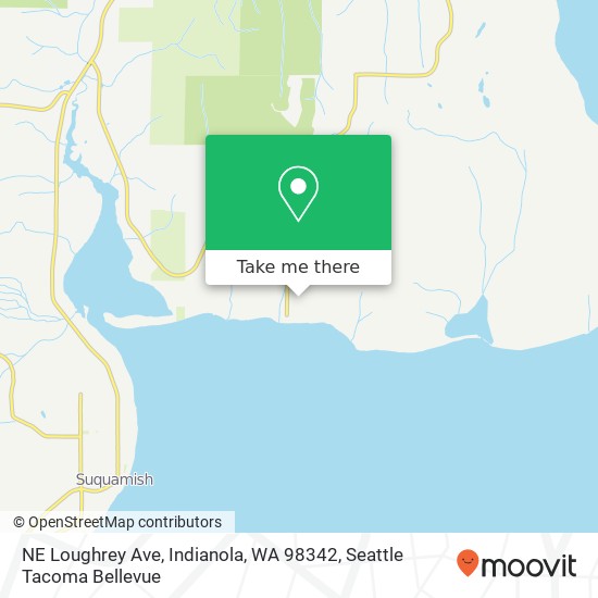 NE Loughrey Ave, Indianola, WA 98342 map