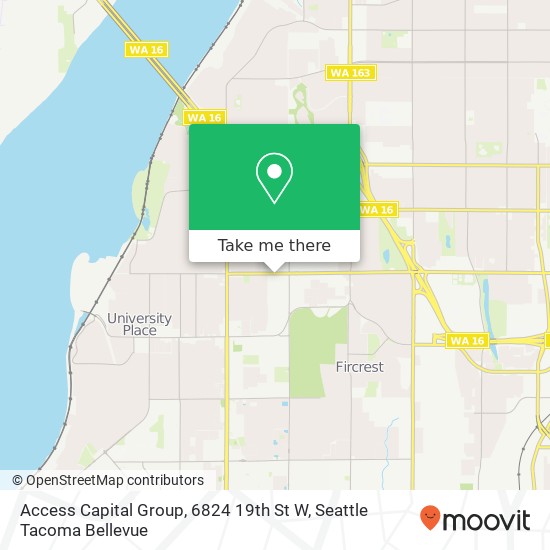 Access Capital Group, 6824 19th St W map