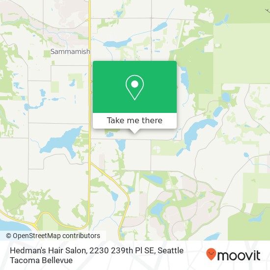 Hedman's Hair Salon, 2230 239th Pl SE map