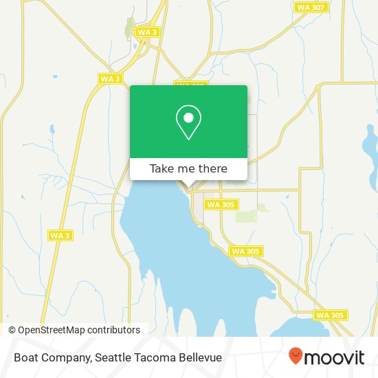 Mapa de Boat Company