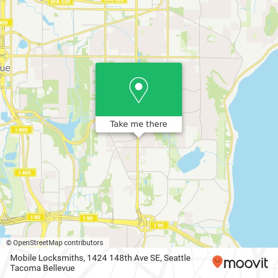 Mobile Locksmiths, 1424 148th Ave SE map