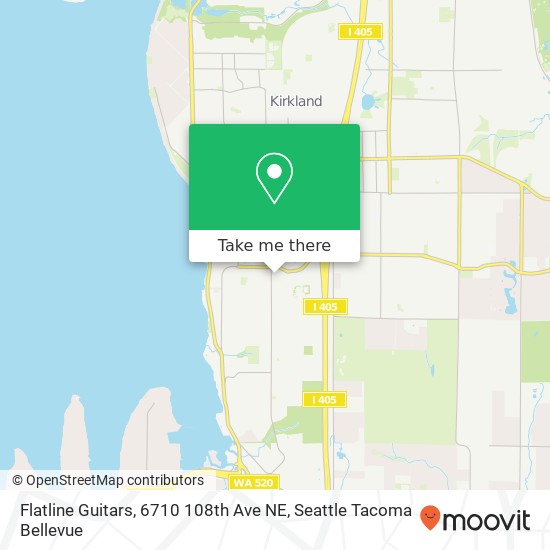 Flatline Guitars, 6710 108th Ave NE map