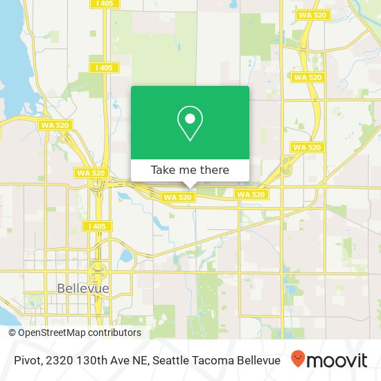 Pivot, 2320 130th Ave NE map