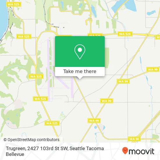 Trugreen, 2427 103rd St SW map