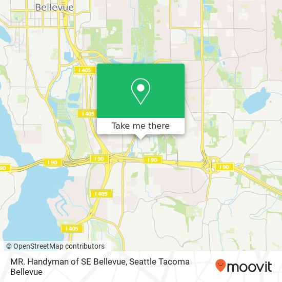 Mapa de MR. Handyman of SE Bellevue