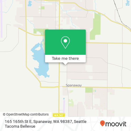 165 165th St E, Spanaway, WA 98387 map