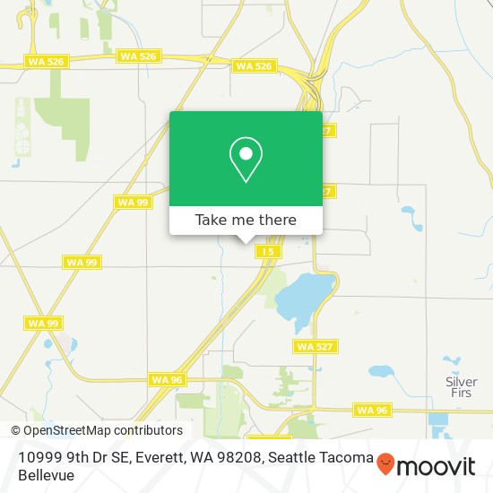 10999 9th Dr SE, Everett, WA 98208 map
