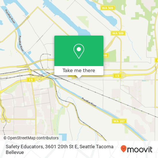 Mapa de Safety Educators, 3601 20th St E