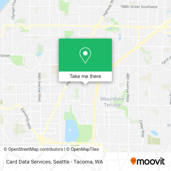 Mapa de Card Data Services