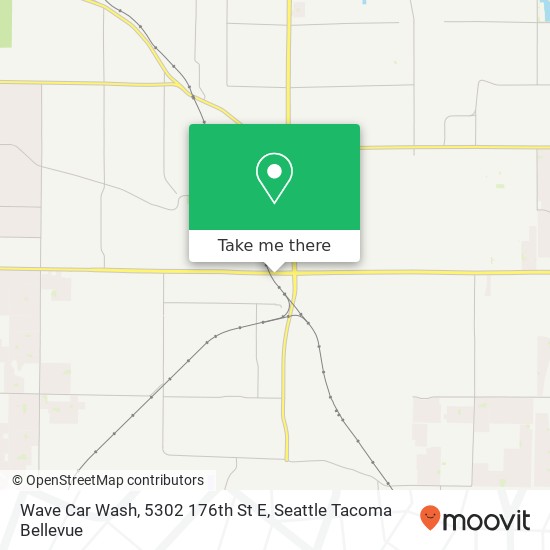 Mapa de Wave Car Wash, 5302 176th St E