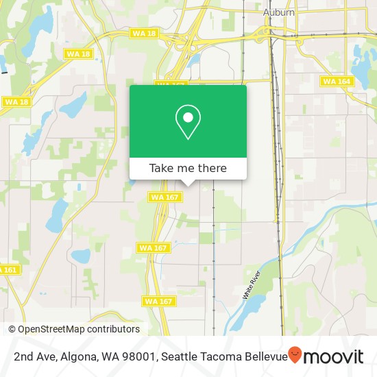 2nd Ave, Algona, WA 98001 map