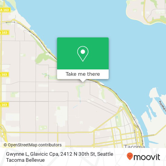 Mapa de Gwynne L, Glavicic Cpa, 2412 N 30th St