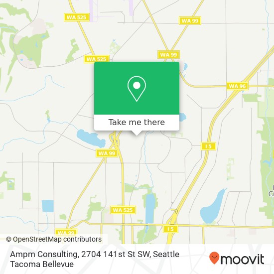 Ampm Consulting, 2704 141st St SW map