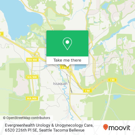 Evergreenhealth Urology & Urogynecology Care, 6520 226th Pl SE map