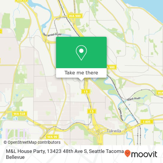 M&L House Party, 13423 48th Ave S map