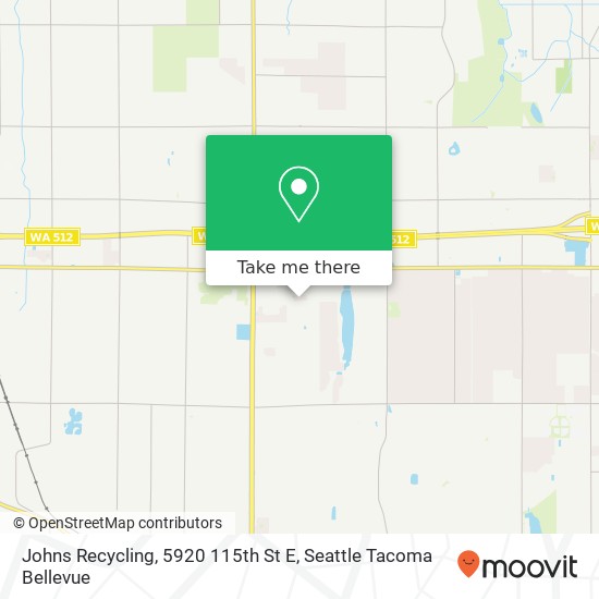 Mapa de Johns Recycling, 5920 115th St E