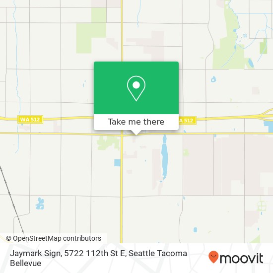 Mapa de Jaymark Sign, 5722 112th St E