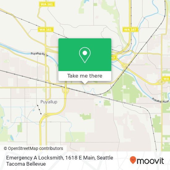 Emergency A Locksmith, 1618 E Main map