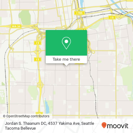 Jordan S. Thaanum DC, 4537 Yakima Ave map