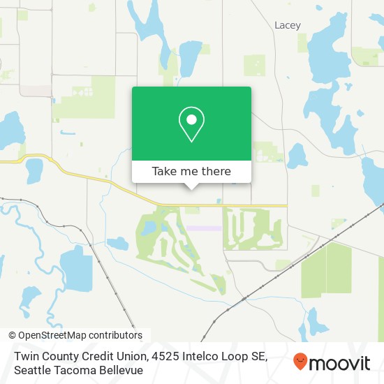 Twin County Credit Union, 4525 Intelco Loop SE map