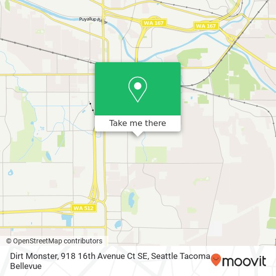 Dirt Monster, 918 16th Avenue Ct SE map