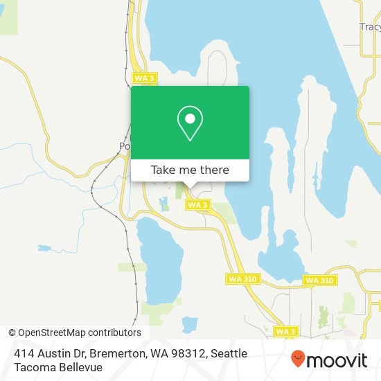 414 Austin Dr, Bremerton, WA 98312 map