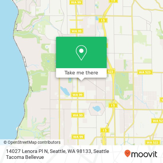 14027 Lenora Pl N, Seattle, WA 98133 map