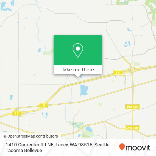 1410 Carpenter Rd NE, Lacey, WA 98516 map