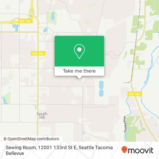 Mapa de Sewing Room, 12001 133rd St E