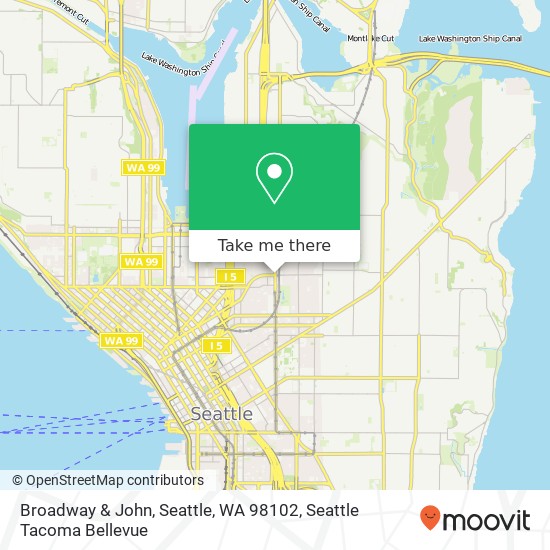 Mapa de Broadway & John, Seattle, WA 98102