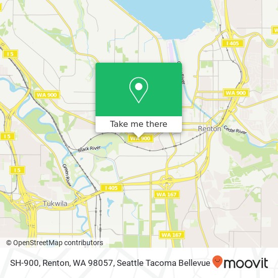 Mapa de SH-900, Renton, WA 98057